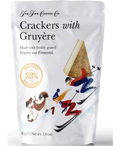 Artisan Biscuits Крекери з сиром Грюйер 45 г