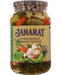 Janarat Овочеве асорті Осінній Маринад 950 г