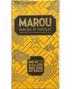 Marou Шоколад чорний 72% какао Донг Най веганський 80 г