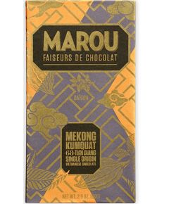 Marou Шоколад чорний 68% какао Тьєнзянг з кумкватом веганський 80 г