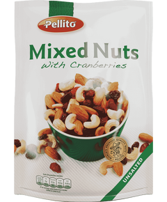 Pellito Суміш горіхів з журавлиною 150 г