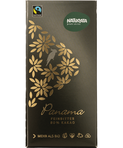 Naturata Шоколад чорний 80% какао з Панами органічний 100 г