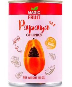 Magic Fruit Папайя шматочки в сиропі 425 г