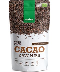 Какао-боби сирі органічні Purasana 200 г