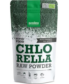 Порошок з Хлорели сирий органічний Purasana 200 г