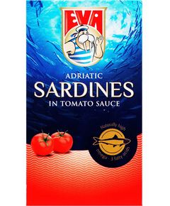 Eva Сардини в томатному соусі 100 г