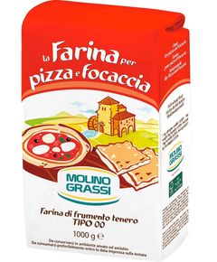 Борошно пшеничне для піци тип 00 Molino Grazzi 1 кг