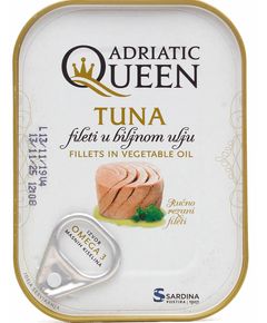Adriatic Queen Тунець філе в рослинній олії 105 г