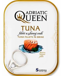 Adriatic Queen Тунець філе у воді 105 г