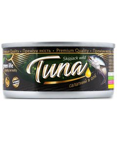 Green Life Тунець салатний в олії 160 г