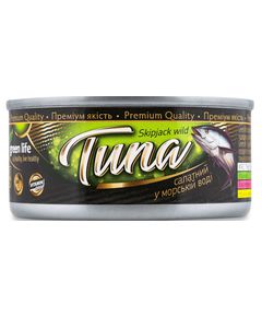 Green Life Тунець салатний у морській воді 160 г