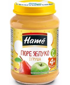 Hame Пюре фруктове Яблуко-Груша 190 г
