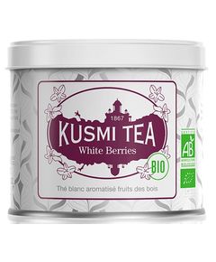 Kusmi Tea Чай білий Ягоди органічний розсипний 90 г
