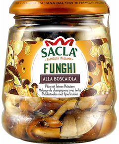 Sacla Гриби алла Боскайола мариновані в травах і олії 290 г
