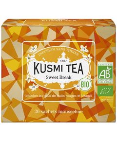 Kusmi Tea Sweet Break Чай трав'яний Солодка Перерва органічний пакет 20шт*2,5 г