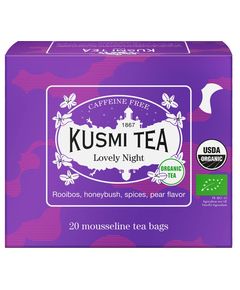 Kusmi Tea Чай трав'яний Чудова Ніч органічний пакет 20шт*2 г