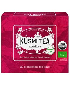 Kusmi Tea Чай травʼяний АкваРоза органічний пакет 20шт*2 г