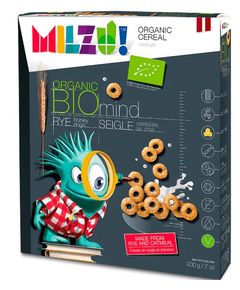 Milzu Кільця житні без цукру з медом органічні 400 г
