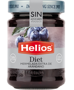 Helios Джем без цукру Чорниця 280 г