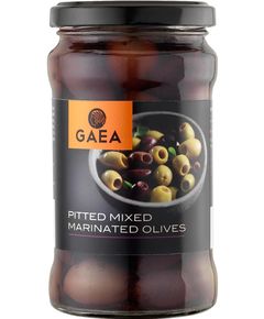 Gaea Оливки мікс мариновані без кісточки 290 г
