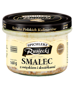 Spichlerz Rusiecki Смалець з м'ясом і шкварками 160 г