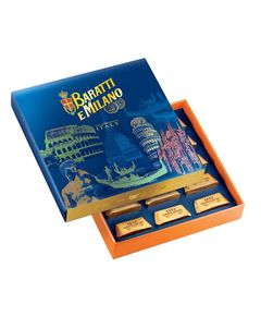 Baratti & Milano Цукерки шоколадні з лісовим горіхом Емоції Італії 145 г