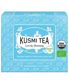 Kusmi Tea Чай зелений Чудовий Ранок органічний пакет 20шт*2 г