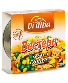 Di Alba Салат з тунцем Вестерн 170 г