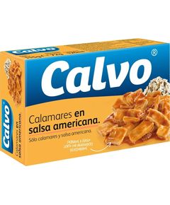 Calvo Кальмари в американському соусі 115 г