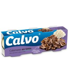 Calvo Кальмари в чорнилах упаковка 3шт*80г