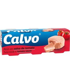 Calvo Тунець в томатній сальсі упаковка 3шт 240 г