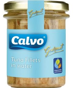 Calvo Тунець філе натуральний у воді 180 г
