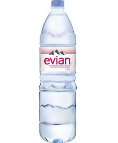 Evian Вода питна джерельна негазована 1,5 л