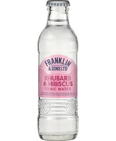 Franklin & Sons Напій Ревінь та Гібіскус Rhubarb & Hibiscus Tonic Water б/а сильногазований 200 мл