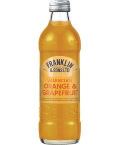 Franklin & Sons Напій Апельсин та Грейпфрут газований 275 мл