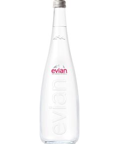 Evian Вода питна джерельна негазована скло 750 мл