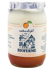 Bioferme Йогурт Абрикос органічний 150 г