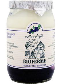 Bioferme Йогурт Чорниця органічний 150 г