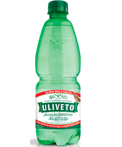 Uliveto Вода питна мінеральна слабогазована природно насичена СО2 пет 500 мл