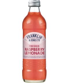 Franklin & Sons Напій Лимонад Малина Pressed Raspberry Lemonade б/a сильногазований 275 мл