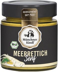 Munchner Kindl Гірчиця з хріном органічна 125 мл