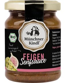 Munchner Kindl Мостарда з інжиром органічна 125 мл