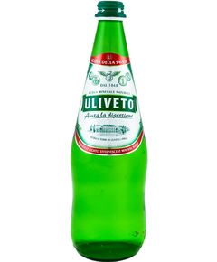 Uliveto Вода питна мінеральна газована скло 750 мл