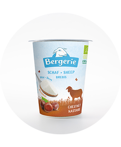 Bergerie Йогурт з овечого молока Каштановий 5% органічний 125 г
