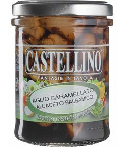 Castellino Часник карамелізований в бальзамічному оцті 180 г