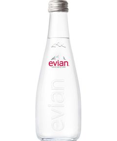 Evian Вода питна джерельна негазована скло 330 мл