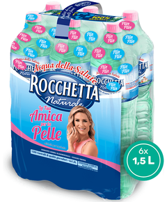 Rocchetta Naturale Вода мінеральна негазована упаковка 6шт*1,5 л