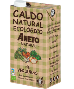 Aneto Бульйон овочевий натуральний органічний 1 л