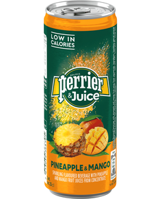 Perrier Напій Ананас-Манго з мінеральною водою і соком газований 250 мл