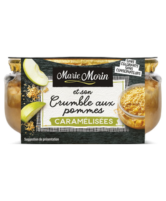 Marie Morin Десерт Крамбл Карамелізоване Яблуко заморожений 130 г